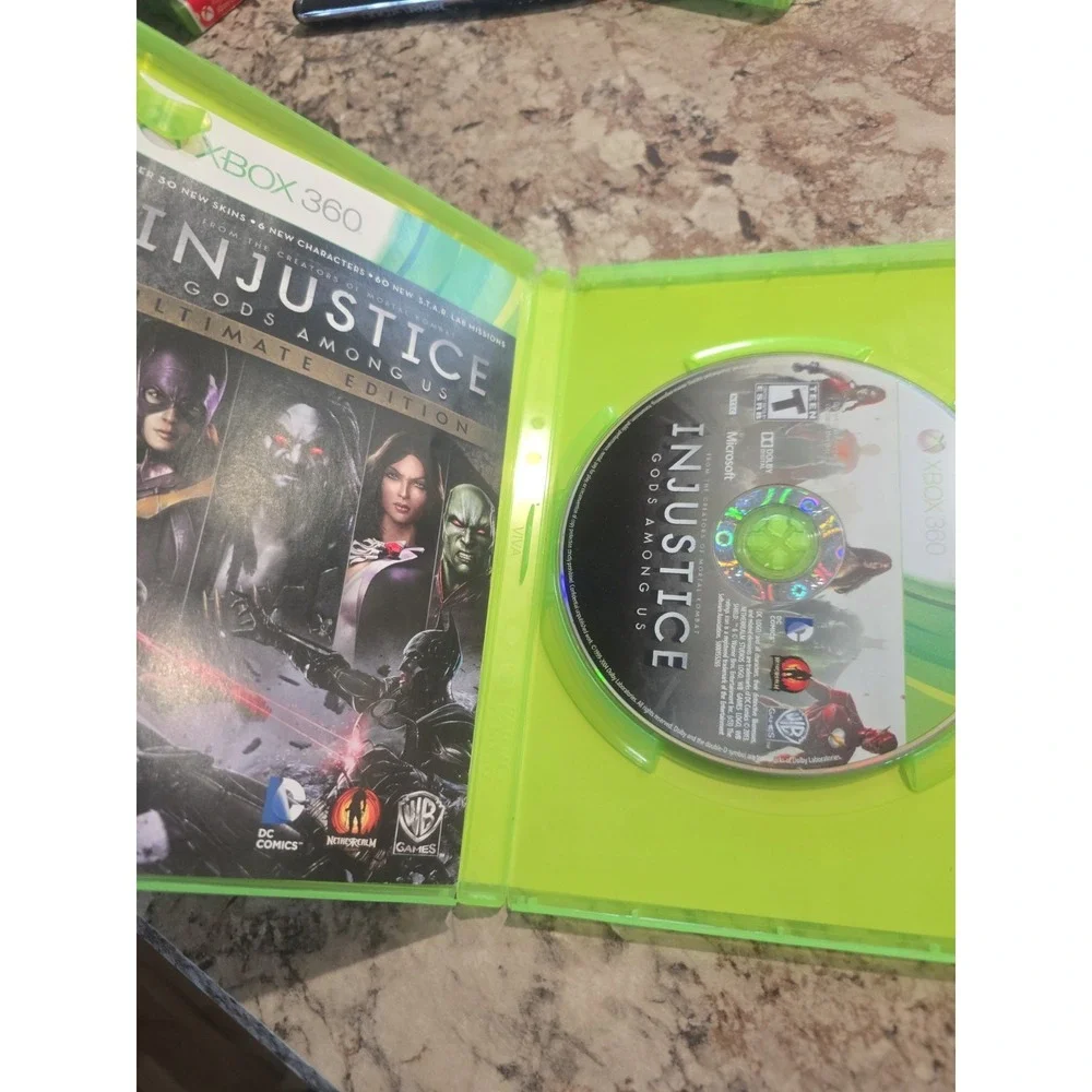 Injustice: Gods Among US Ultimate Edition For Xbox 360 Fighting Very Good 0E